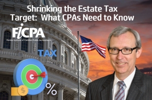 Thom presents for the FICPA Volusia Chapter on techniques CPAs can use to assist their clients with newly proposed IRA distribution regulations, in his seminar, &quot;Shrinking the Estate Tax Target: What CPAs Need to Know&quot; at the LPGA in Daytona Beach