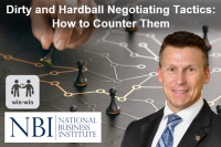 Eric discusses how to initiate negotiations with difficult parties in his seminar, 