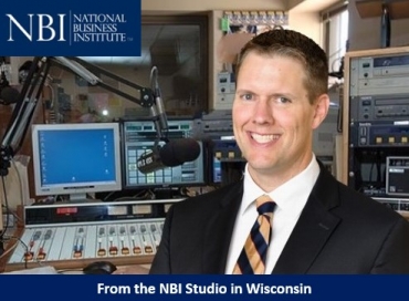 Brian heads into the recording studio in Eau Claire, Wisconsin with the National Business Institute where he presents on &quot;Cryptocurrency, Bitcoin, Blockchain and More: A Legal Guide&quot; (recorded for national distribution)