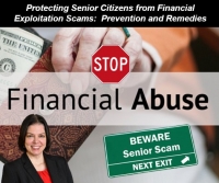Teresa explains how Florida law deals with financial exploitation, with a specific focus on senior citizens, in her seminar 