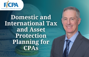 Gary presents for the FICPA Gulf Coast Chapter his seminar: 