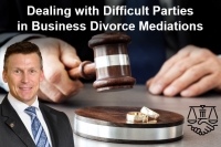 Eric discusses challenges that arise in common business breakups in his seminar, "Dealing with Difficult Parties in Business Divorce Mediations" via Live National Webinar