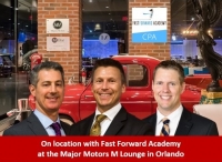 Gary, Eric, and Brian go on location with Fast Forward Academy at Major Motors in Orlando where they discuss 