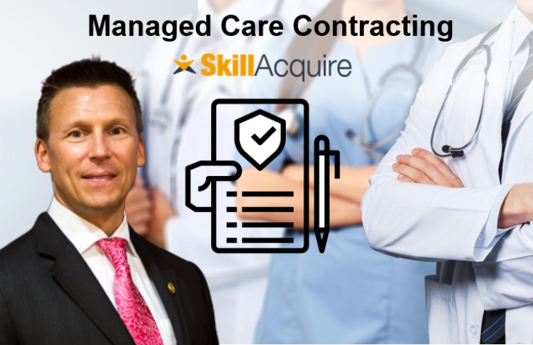 Eric is the Featured Healthcare speaker for SkillAcquire, he discusses the terms and provisions for providers, while covering legal compliance and risk management in managed care contract negotiations in his seminar, &quot;Managed Care Contracting.&quot;