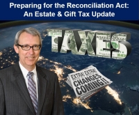 Thom discusses the impact the Reconciliation Act will likely have on estate and gift taxes in his seminar, 