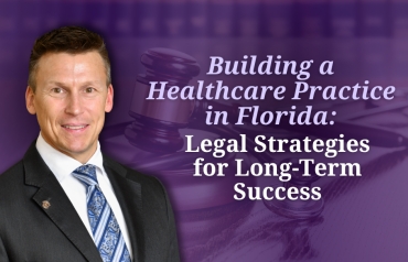 Eric explains how to start a Florida healthcare practice while avoiding costly legal and regulatory mistakes in his seminar: "Building a Healthcare Practice in Florida:  Legal Strategies for Long-Term Success" via Live National Webinar