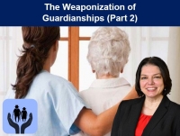 Teresa continues the discussion on guardianship weaponization, explaining preventive measures and protective strategies to avoid victimization in her seminar, 
