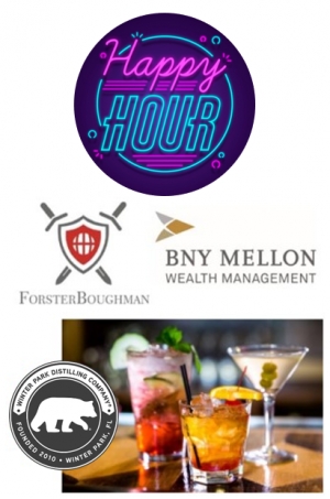 It&#039;s our Winter Celebration!  We invite you to join us for Happy Hour at Winter Park Distilling Company; Meet our Attorneys and the BNY Mellon Wealth Management team