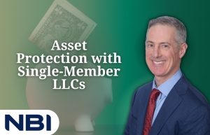 Gary presents for the National Business Institute.  He explains the potential advantages and pitfalls of single-member LLCs, in his seminar: &quot;Asset Protection with Single-Member LLCs&quot;