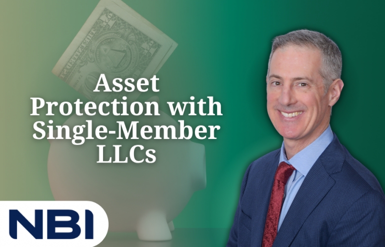 Gary presents for the National Business Institute.  He explains the potential advantages and pitfalls of single-member LLCs, in his seminar: &quot;Asset Protection with Single-Member LLCs&quot;
