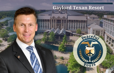 Eric hosts Peaceful Pours, a casual happy hour focused on mastering negotiation and resolution at the Silver Bar, inside the Gaylord Texan Resort