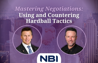 Eric and Chuck Crosby, former Crisis Negotiator for the Orlando PD, cover hardball tactics and strategies for effective negotiation in their seminar: "Mastering Negotiations:  Using and Countering Hardball Tactics" for the National Business Institute